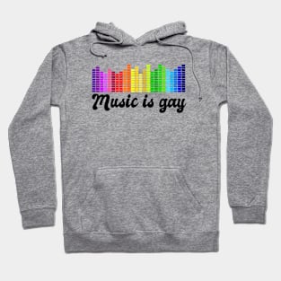 Music is Gay Hoodie